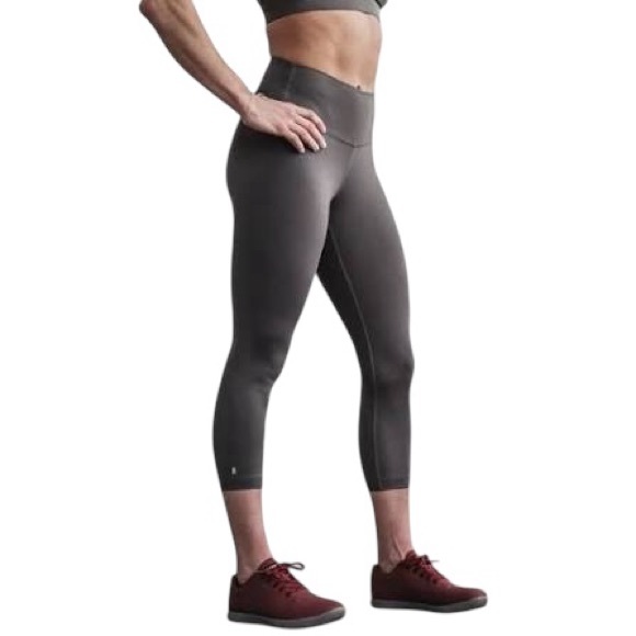 NOBULL Pants - Nobull Crop Matte Gray Legging Size M High~Rise Active Workout Yoga Gym Athletic